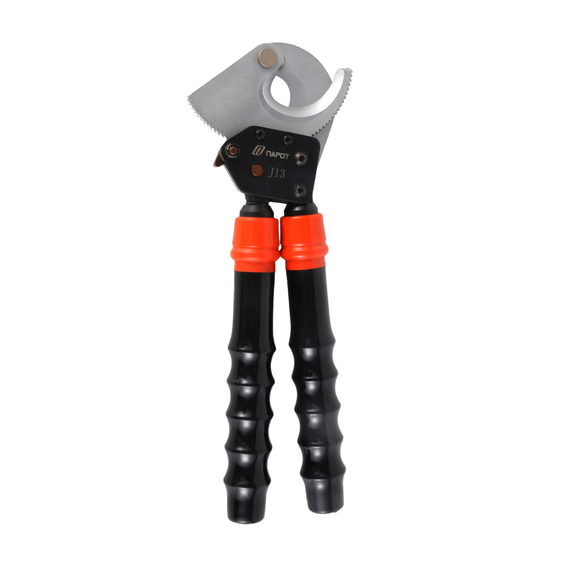 J-13S Ratchet Mechanical Cable Cutter Steel Stranded Wire Cutter Manual Hand Tools